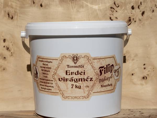 Erdei virágméz 7 kg.
