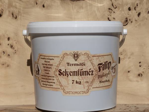 Selyemfű méz 7 kg.