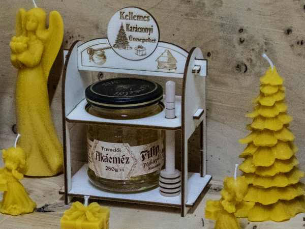 Kanalas akác méz 250 gr - karácsonyi